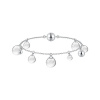 JAY Luxusní náramek s křištály Myrina z kolekce Ranní rosa JAY-9238-ZS51307 Stříbrná 16 cm