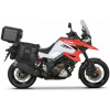 Shad kompletná sada bočných adventure tašiek SHAD TERRA TR40 a čierneho hliníkového 37L topcase, vrátane montážnej sady SHAD SUZUKI DL 1000 V-Strom/ DL 1050 V-Strom
