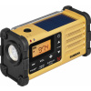 Sangean MMR-88 A500558 outdoorové rádio, FM, AM, nouzové rádio, s USB nabíječkou, stolní lampa, s akumulátorem, Solární panel, Ruční klika, černá, žlutá