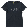 Devold Classic Flowers Tee Women modrá XS