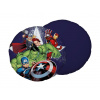 JERRY FABRICS Mikroplyšový vankúšik Avengers Heroes Polyester, priemer 40 cm