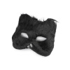 Stoklasa Karnevalová maska - škraboška chlupatá kočka - 3 černá