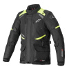 ALPINESTARS bunda ANDES V3 DRYSTAR, ALPINESTARS (černá/žlutá fluo, vel. 3XL)