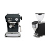 Ascaso Dream ONE, Anthracite + Rocket Espresso FAUSTINO 3.1, black
