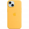 iPhone 15 Silicone Case with MS - Sunshine MWNA3ZM/A
