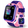 Detské SIM LCD GPS Smart hodinky SMS a hovory Q12 Pink