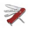 Vreckový nôž Victorinox Cheese Master 0.8313.W 111 mm, nôž na syr, vidlička