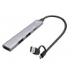 i-tec USB-A/USB-C Metal HUB 1x USB-C 3.1 + 3x USB 2.0 (CAHUBMETALMINI4)
