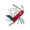 Kapesní nůž CYBER TOOL M transparent červený - Victorinox (Kapesní nožík CYBER TOOL M transparentní červená - Victorinox 34 funkcí)