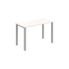 OFFICE PRO s.r.o. HOBIS kancelársky stôl rovný - UE 1200, hĺbka 60 cm, biela