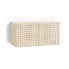 HAY Skrinka Perforated Cabinet Wall Small, eggshell