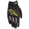 rukavice ATOM, ALPINESTARS (černé/žluté fluo) S