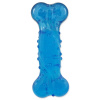 Hračka DOG FANTASY STRONG kosť s vôňou slaniny modrá 15 cm
