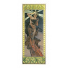 Pohled Alfons Mucha – Morning Star, dlouhý