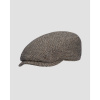 Pánska Bekovka Stetson Driver Cap Wool Herringbone Sivá