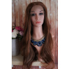 Wigorous Kelly - lace front dlhá hnedá parochňa