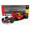 Bburago Ferrari F1 Sf-23 Team Scuderia Ferrari N 55 Pole Position 3rd Monza Italy Gp 2023 Carlos Sainz 1:18 červená čierna žltá