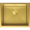Mexen Trixo, 1-komorový nerezový drez 540 x 440 mm, brúsená zlatá, 6414541000-55