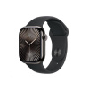 Apple Watch Series 10 GPS + Cellular 46mm Slate Titanium Case with Black Sport Band - S/M MWYD3QC/A