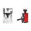 Rancilio Silvia PRO X + Eureka Mignon Libra 65 All Purpose, CR ferrari red
