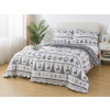 XPOSE® Francúzske flanelové obliečky CHRISTMAS TIME DUO 220 x 200 cm, 70x90 cm, Flanel