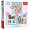 Puzzle Sladká koťátka 3v1 - autor neuvedený