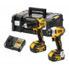 DeWALT Náradie - 18V AKU súprava príklepovej vŕtačky a rázového uťahovača, 2x aku 4,0 Ah POWERSTACK, nabíjačka DCK2062M2T