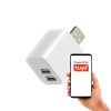 ilook Inteligentný mini prepínač USB zásuvkový adaptér 2 porty 5-12V WiFi TUYA