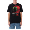 tričko DUCATI CORSE - MONSTER ENERGY black red Veľkosť: L, Veľkost: L