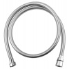 Sapho SOFTFLEX hladká plastová sprchová hadica,100cm, strieborná/chróm SPH 1208-05