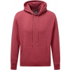 F.O.L. | Premium Hooded Sweat, Pánska mikina s kapucňou, červená Vintage Heather, XL