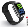 SWISSTEN silikonový řemínek pro Apple Watch 38-40 mm černá 46000101