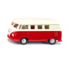 SIKU SIKU Super - Volkswagen T1 autobus 1:50 červený