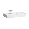 Laufen Kartell - Umývadlo, 90x46 cm, biela-bez prepadu, s 1 otvorom na batériu, s LCC H8103384001111