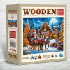 WOODEN CITY drevené puzzle – Santa Klaus prichádza 1010 dielikov NB 0809-XL