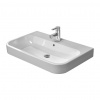 Duravit Happy D.2 - Umývadlo brúsené, otvor pre batériu prepichnutý, 800x505 mm, biela 2318800027