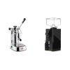La Pavoni Professional Lusso + Eureka Mignon Turbo, BL black
