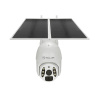 Tellur WiFi Smart solární kamera 20W, Ultra HD 2K, Pan & Tilt, IP65, PIR, outdoor, bílá 5949120005029