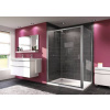 Huppe Sprchové dveře 120 cm a boční stěna 90 cm Hüppe Next SIKONEXTD2120STE90