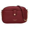 Dámska crossbody kabelka David Jones Diseta - vínová