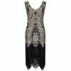 Big Gatsby Flowin Dress Retro 20 s (Big Gatsby Flowin Dress Retro 20 s)