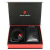 Peňaženka - Pierre Cardin Portin Natural Leather Black Pierre Cardin ZG-DX-07-Men's Product (Pánsky Pierre Cardin Set Gift Base+Peňaženka)