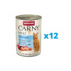 ANIMONDA Carny Adult kuracie, losos 12 x 400 g