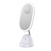 Stolná lampa IMMAX FACE 3v1, LED kozmetické zrkadlo, stojan s Qi nabíjaním (08970L)