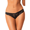 Tangá Obsessive Serena Love panties Farba: Čierna, Veľkosť: XS/S