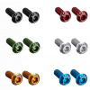 KCNC Low Profile Torx25 skrutky na košík - Green