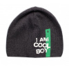 Jarná, jesenná čiapka I am Cool Boy, grafit, 40-46 cm, 92/98 (18-36m)