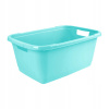 Kôš na prádlo - Aenna Washting Bathtub 65 cm 52 l Blue lichobežník (Kôš na prádlo - Aenna Washting Bathtub 65 cm 52 l Blue lichobežník)