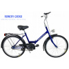 Mestsky bicykel - Univerzálny 24 'modrý priečinok (Univerzálny 24 'modrý priečinok)