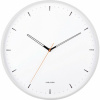Karlsson 5940WH dizajnové nástenné hodiny 40 cm